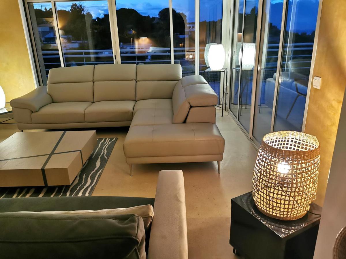 Villa Alamp#Supercannes #Golfejuan #Cannes #Mediterraneanpanoramicview #Piscine #Rooftop # Verymodern #Openliving #Closebeach #Closecapantibes Vallauris Exteriör bild