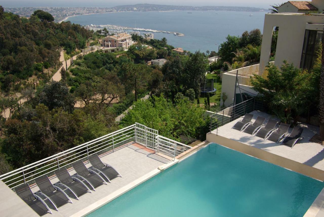 Villa Alamp#Supercannes #Golfejuan #Cannes #Mediterraneanpanoramicview #Piscine #Rooftop # Verymodern #Openliving #Closebeach #Closecapantibes Vallauris Exteriör bild
